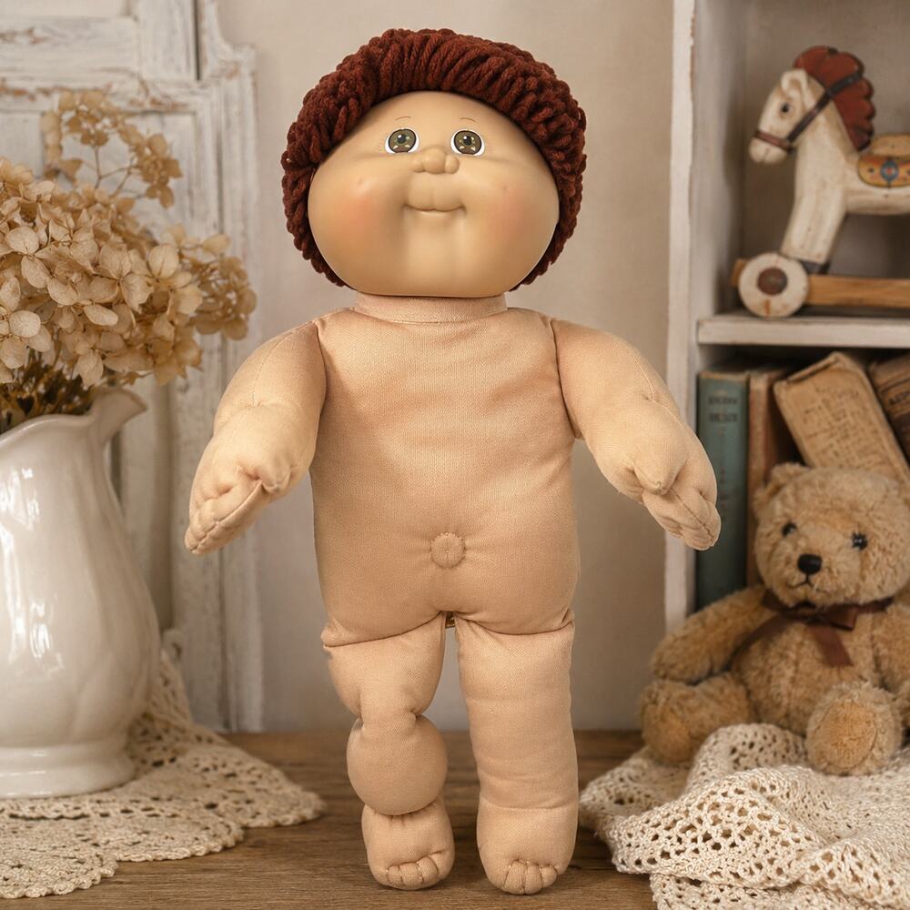 Vintage Cabbage Patch Kids Boy Doll Red Hair Hazel Eyes 1978 1982 #67